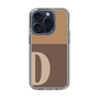 Slim Protection Case［ Original - initial two tone - D brown ］