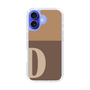 Slim Protection Case［ オリジナル - initial two tone - D brown ］