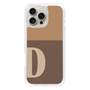 Slim Protection Case［ オリジナル - initial two tone - D brown ］