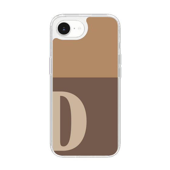 Slim Protection Case［ Original - initial two tone - D brown ］