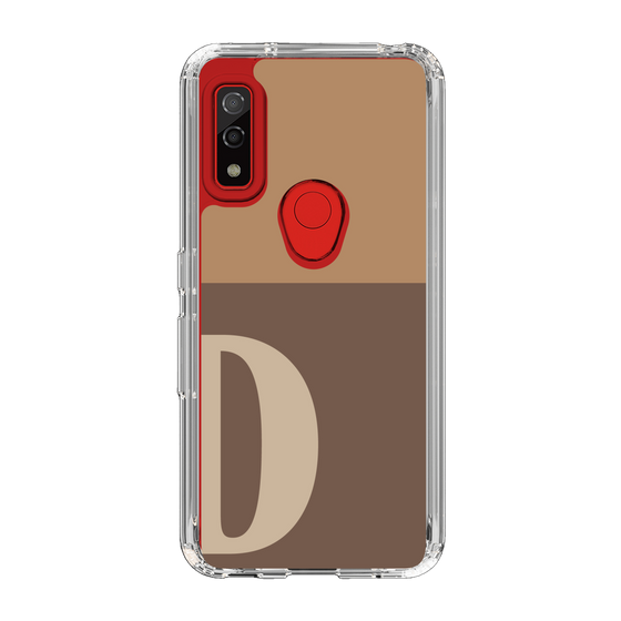 Slim Protection Case［ Original - initial two tone - D brown ］