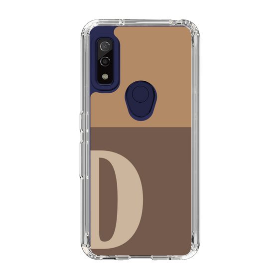 Slim Protection Case［ Original - initial two tone - D brown ］