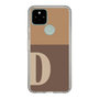 Slim Protection Case［ Original - initial two tone - D brown ］