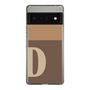 Slim Protection Case［ Original - initial two tone - D brown ］