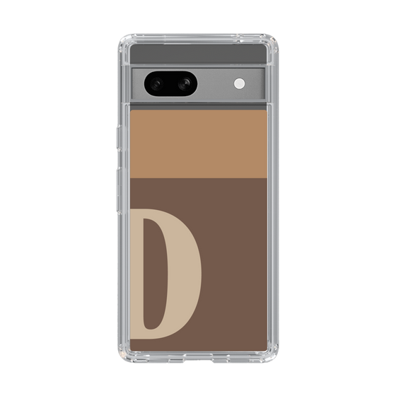 Slim Protection Case［ Original - initial two tone - D brown ］