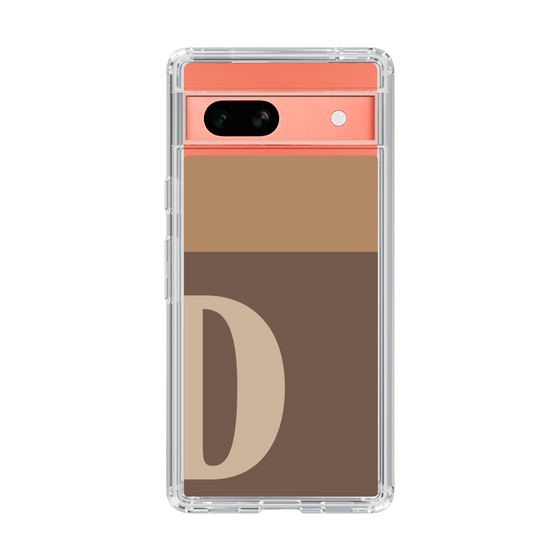 Slim Protection Case［ Original - initial two tone - D brown ］