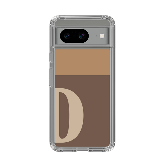 Slim Protection Case［ Original - initial two tone - D brown ］