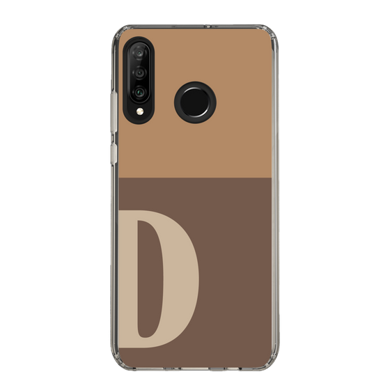 Slim Protection Case［ Original - initial two tone - D brown ］