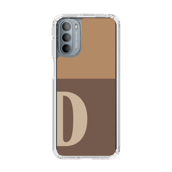 Slim Protection Case［ Original - initial two tone - D brown ］