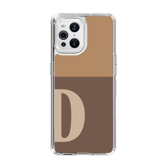 Slim Protection Case［ Original - initial two tone - D brown ］