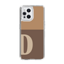 Slim Protection Case［ Original - initial two tone - D brown ］