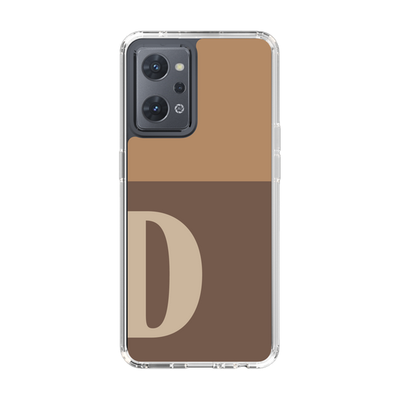 Slim Protection Case［ Original - initial two tone - D brown ］
