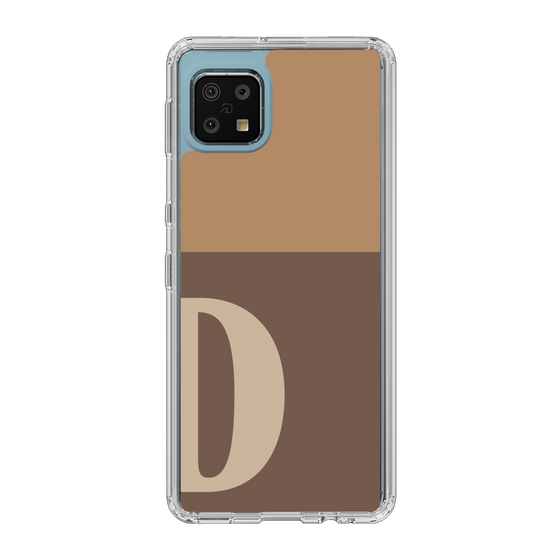 Slim Protection Case［ Original - initial two tone - D brown ］