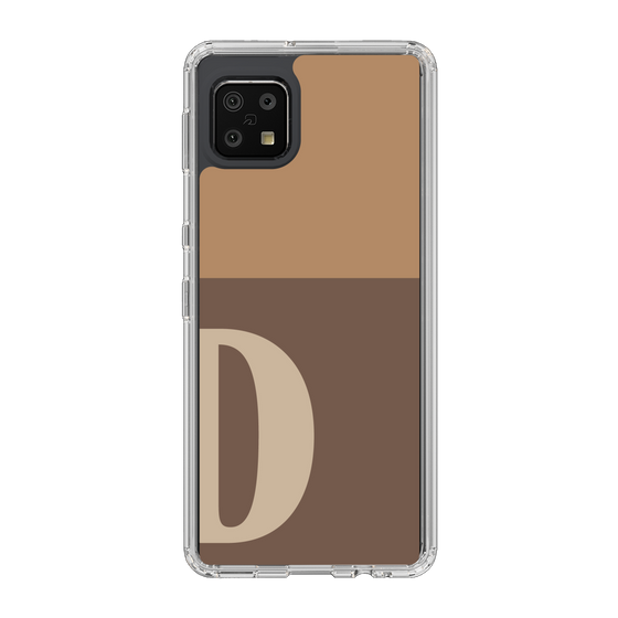 Slim Protection Case［ Original - initial two tone - D brown ］