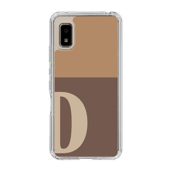 Slim Protection Case［ Original - initial two tone - D brown ］