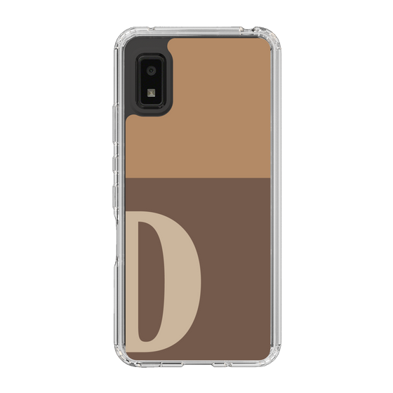 Slim Protection Case［ Original - initial two tone - D brown ］