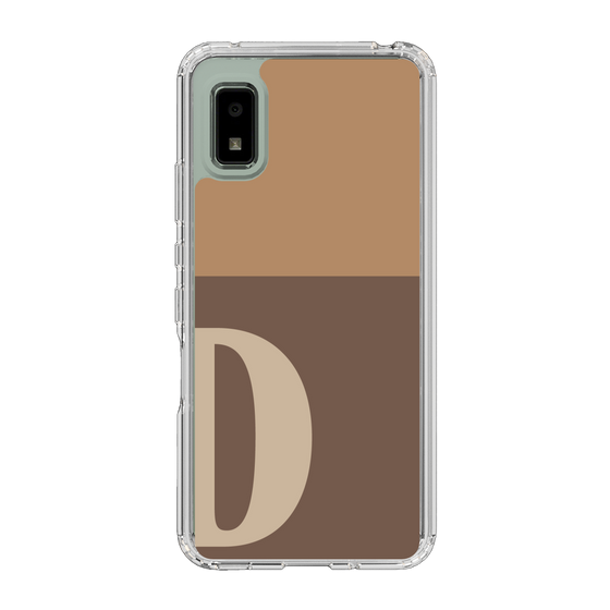 Slim Protection Case［ Original - initial two tone - D brown ］