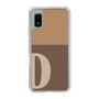 Slim Protection Case［ Original - initial two tone - D brown ］
