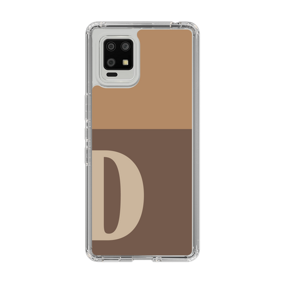 Slim Protection Case［ Original - initial two tone - D brown ］