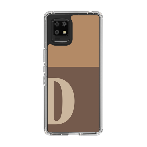 Slim Protection Case［ Original - initial two tone - D brown ］