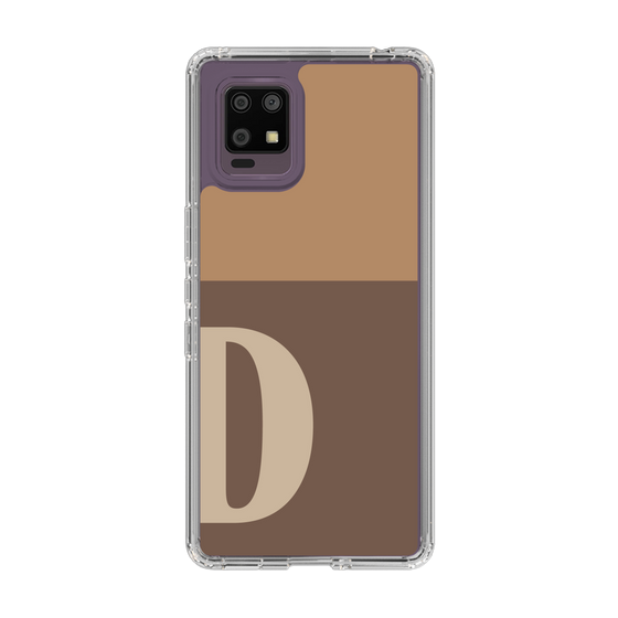 Slim Protection Case［ Original - initial two tone - D brown ］