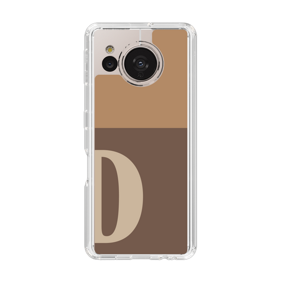 Slim Protection Case［ Original - initial two tone - D brown ］