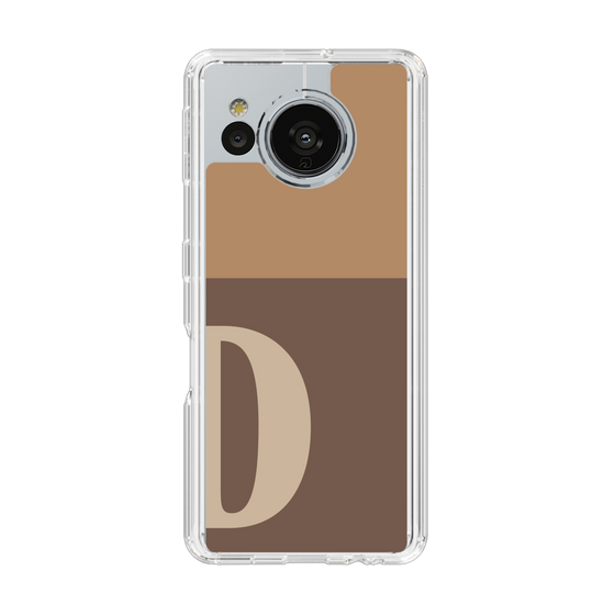 Slim Protection Case［ Original - initial two tone - D brown ］