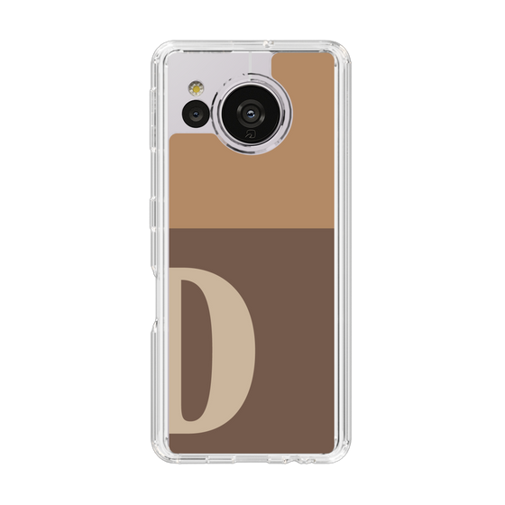 Slim Protection Case［ Original - initial two tone - D brown ］