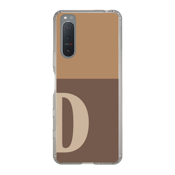 Slim Protection Case［ Original - initial two tone - D brown ］