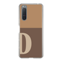 Slim Protection Case［ Original - initial two tone - D brown ］
