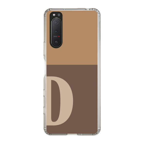 Slim Protection Case［ Original - initial two tone - D brown ］