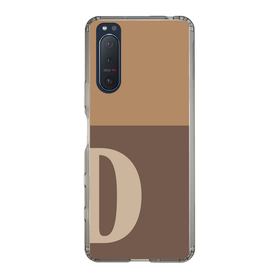 Slim Protection Case［ Original - initial two tone - D brown ］