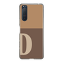 Slim Protection Case［ Original - initial two tone - D brown ］