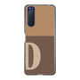 Slim Protection Case［ Original - initial two tone - D brown ］