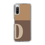 Slim Protection Case［ Original - initial two tone - D brown ］