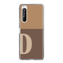 Slim Protection Case［ Original - initial two tone - D brown ］