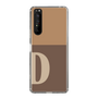 Slim Protection Case［ Original - initial two tone - D brown ］