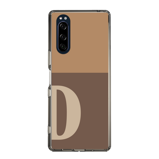 Slim Protection Case［ Original - initial two tone - D brown ］