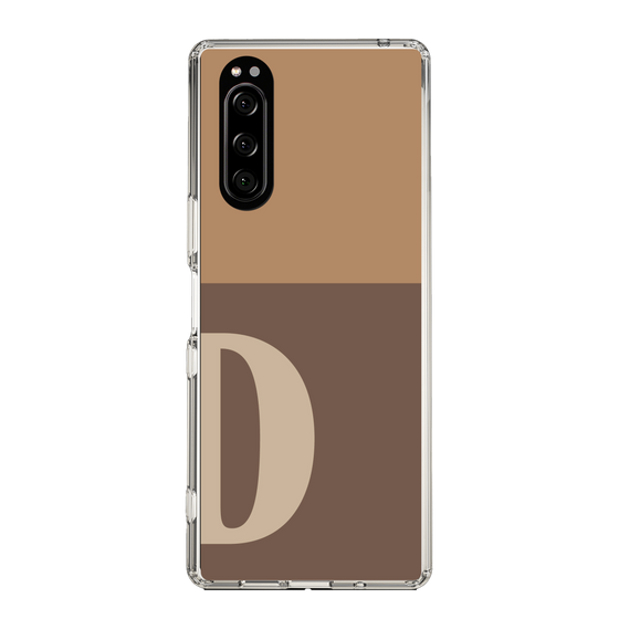 Slim Protection Case［ Original - initial two tone - D brown ］