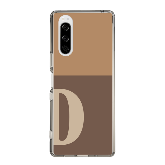 Slim Protection Case［ Original - initial two tone - D brown ］