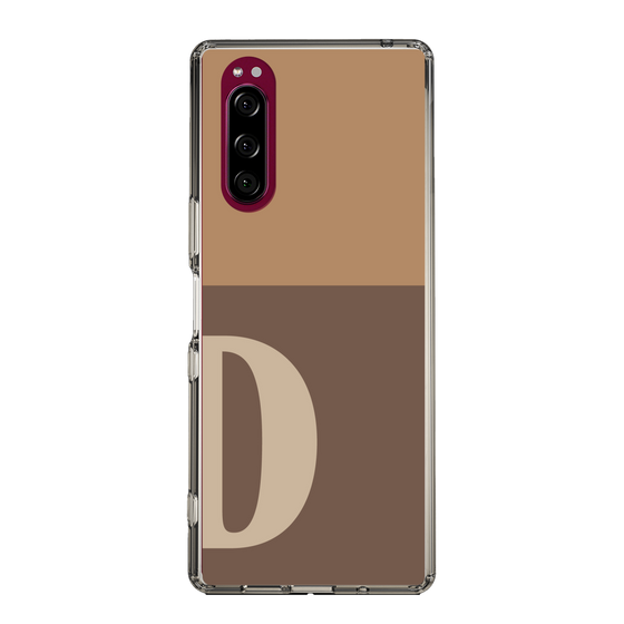Slim Protection Case［ Original - initial two tone - D brown ］