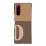 Slim Protection Case［ Original - initial two tone - D brown ］