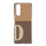 Slim Protection Case［ Original - initial two tone - D brown ］