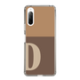 Slim Protection Case［ Original - initial two tone - D brown ］