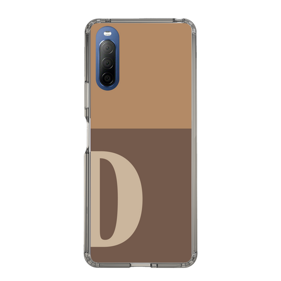 Slim Protection Case［ Original - initial two tone - D brown ］