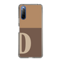 Slim Protection Case［ Original - initial two tone - D brown ］