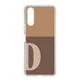 Slim Protection Case［ Original - initial two tone - D brown ］