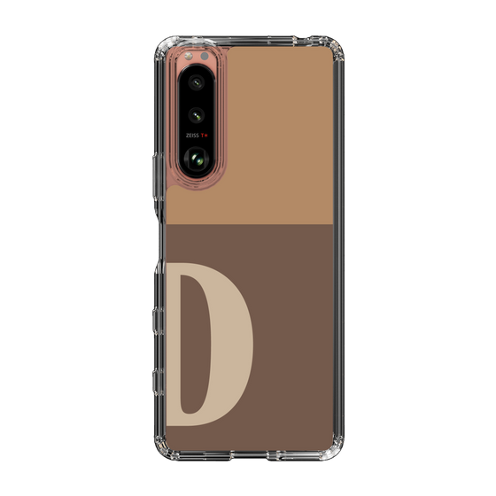 Slim Protection Case［ Original - initial two tone - D brown ］