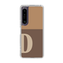 Slim Protection Case［ Original - initial two tone - D brown ］
