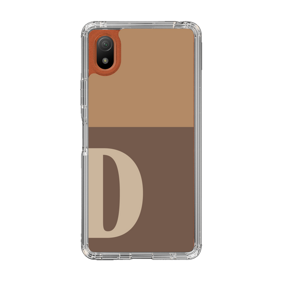 Slim Protection Case［ Original - initial two tone - D brown ］